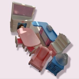 Vintage Playskool Dollhouse Furniture